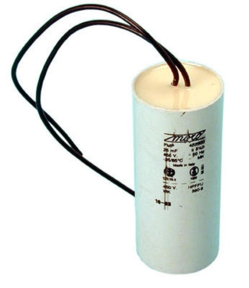 Condensatore 25 micro farad 450v condensatori condensazione elettricità jr international - 1