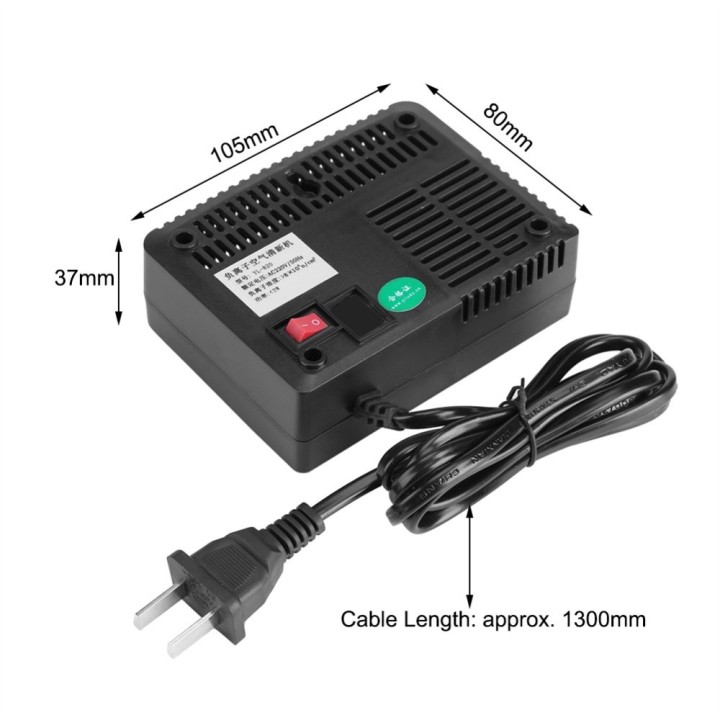 Air Purifiers Negative Ionizer Generator Ionizer Air Cleaner Remove Smoke Dust Air Fresh