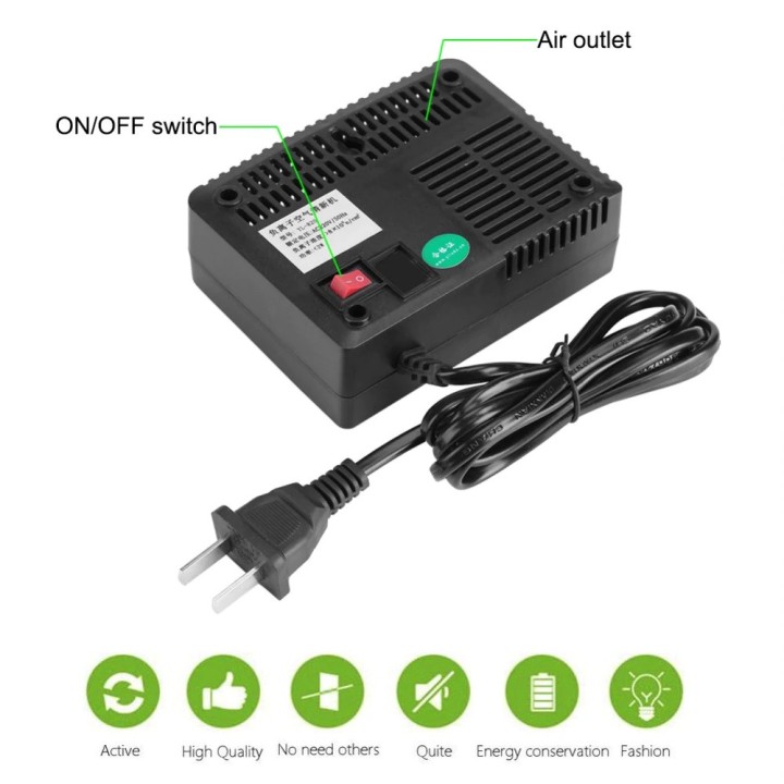 Air Purifiers Negative Ionizer Generator Ionizer Air Cleaner Remove Smoke Dust Air Fresh
