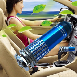 Mini Auto Fresh Air Ionic Purifier Oxygen Bar Ozone Ionizer Cleaner For Car