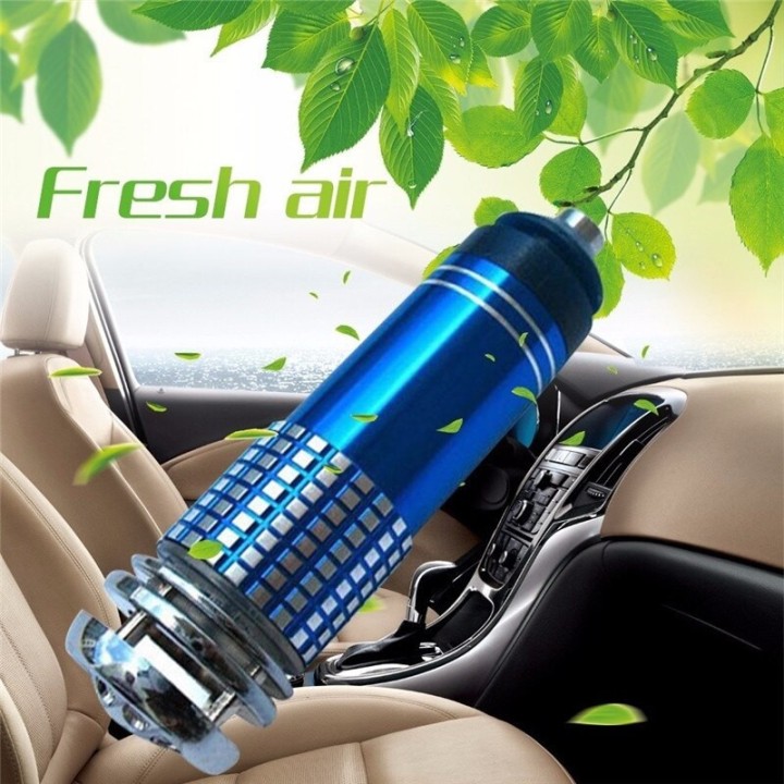 Mini Auto Fresh Air Ionic Purifier Oxygen Bar Ozone Ionizer Cleaner For Car