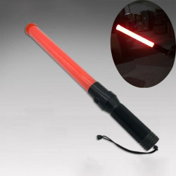 5 traffic police baton red lightingtraffic 21-inch Roadside Safety LED Traffic Wand Baton led safety control reflective warning 