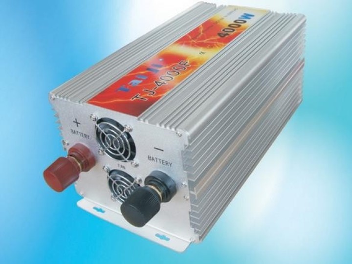 Convertidor de tension 4000w 8000w crete 24v hacia 220v sinusoide modificada 24vcc salida 230vca 240v hq - 2