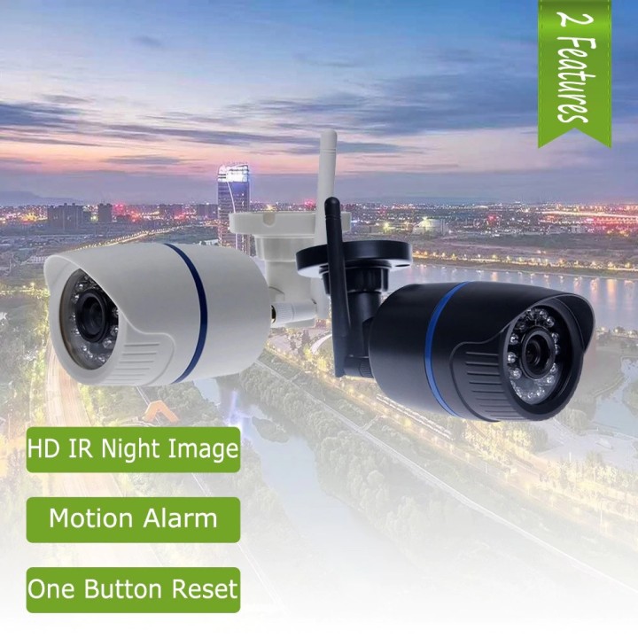 1080p 6mm wasserdichte IP-Farbvideokamera mit 220V Netzteil