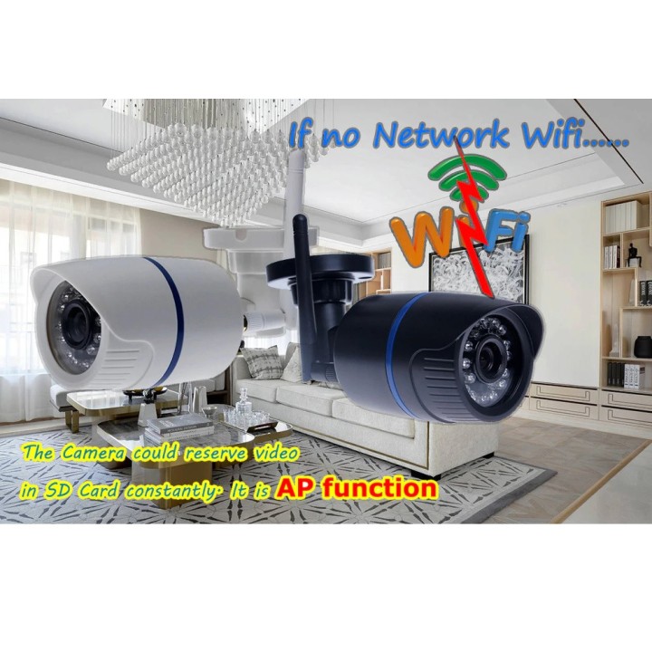 Videocamera 1080p 6mm impermeabile a colori ip con alimentazione 220v
