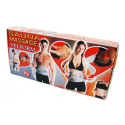 Massage sauna pro ceinture vibrante et chauffante amaigrissante jr  international - 1