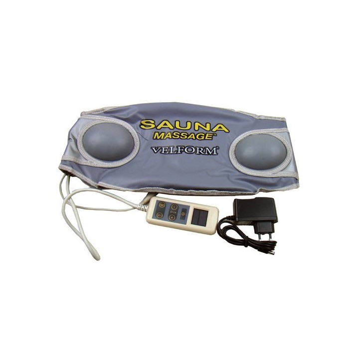 Massage sauna pro ceinture vibrante et chauffante amaigrissante jr  international - 4