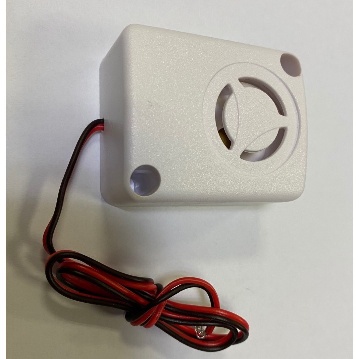 Microsirena piezoeléctrica 6 14vdc 170ma 110db cableado velleman - 4