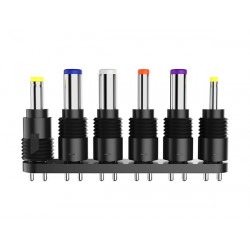 Adaptador fuente alimentación PSS6EMV30 110v 220v 1a 13.5v 18v 24v 30v 30w fuente de alimentación 6 enchufes voltaje ajustables