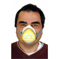 2 Gas mask protection high filtration protections np22 respirators safety masks gas jr international - 1