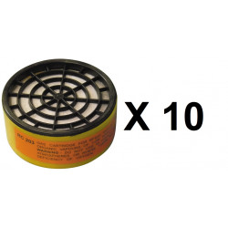 10 Cartridge for chemical risks for mg gas masks cartridge for chemical risks gas masks 3m - 2