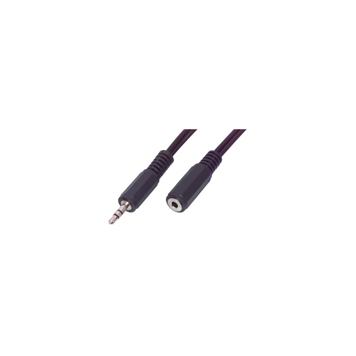 Cable 3.5mm cable -423 stereo macho / hembra de 5 a jack estéreo de cable de 5m konig valueline - 1