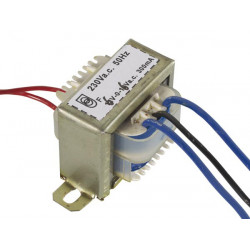Transformador chasis abierto 3.6va 2 x 6v 300ma velleman - 1