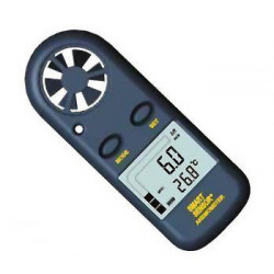Anemometer measures wind speed digital thermometer digital lcd sports anenometer am02 jr  international - 7