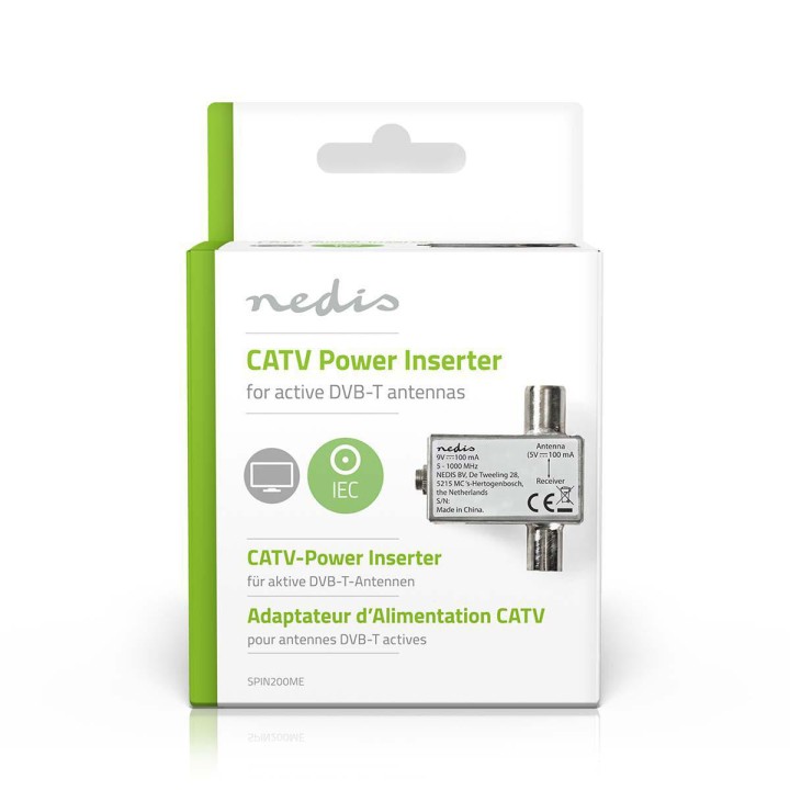 Amplificateur de signal 220v 5V CATV pour antenne tnt active