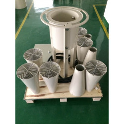 Sirena electromecánica alarma antiaérea defensa civil advertencia de emergencia turbina profesional