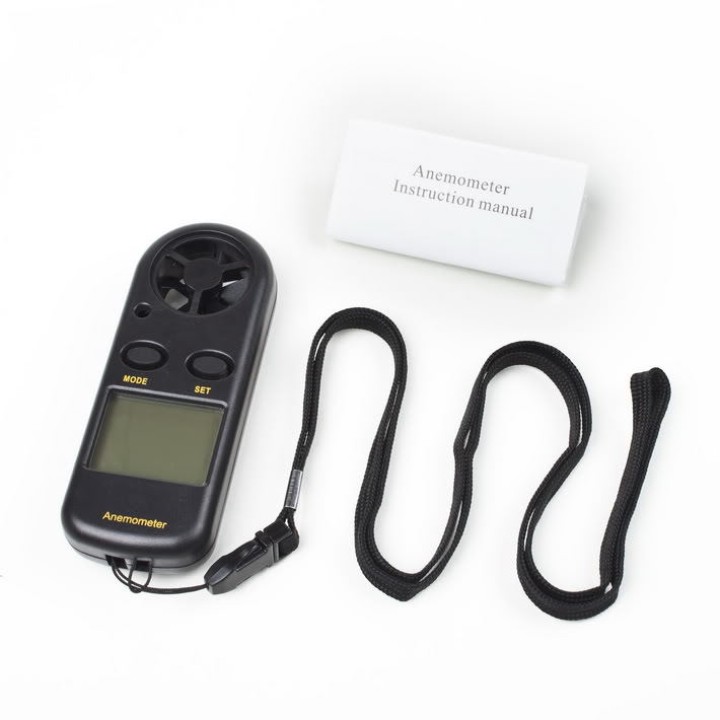 Anemometer misst windgeschwindigkeit digitale thermometer digital lcd sport anenometer am02 jr  international - 6