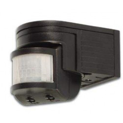 Infrarosso a tenuta stagna 220vca 1000w 10m nero illuminazione automatica attivata da allarme radar a detettore volumetrico illu