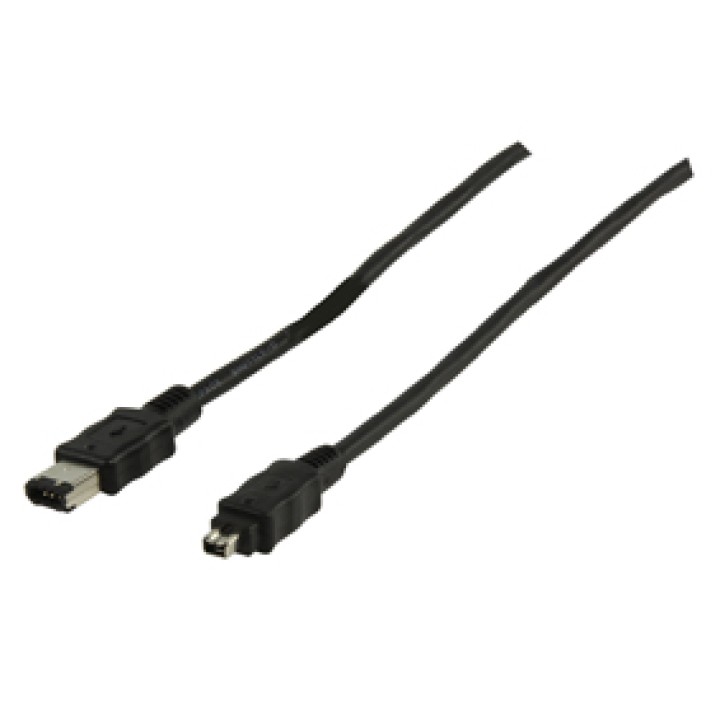 Cavo ieee1394 firewire cavo video digitale 271 4 e 6 pin maschio konig - 1