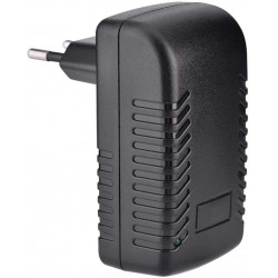 Fuente de alimentación 220v 48V 0.5A Wall POE Inyector Ethernet Adaptador IP Teléfono Cámara