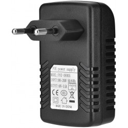 Fuente de alimentación 220v 48V 0.5A Wall POE Inyector Ethernet Adaptador IP Teléfono Cámara