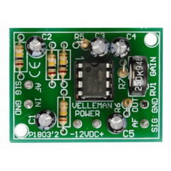 Preamplificador mono universal k1803 velleman - 1