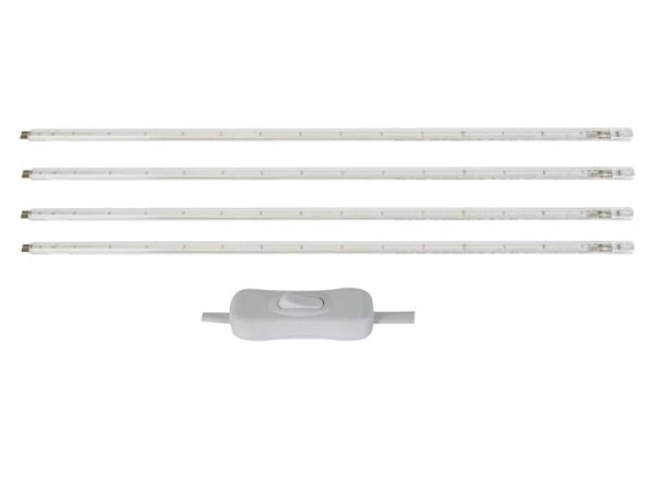Decorative led strip 4pcs  12v - warm white 2700k velleman - 2