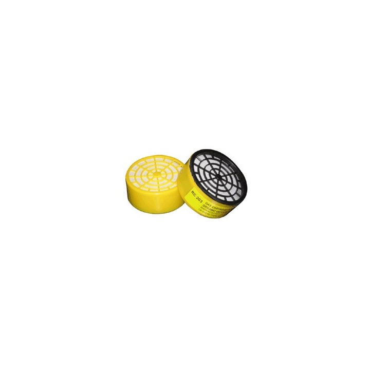Gas mask for chemical risks nose + mouth filter gas mask gas safety  virus flu china souked - 2
