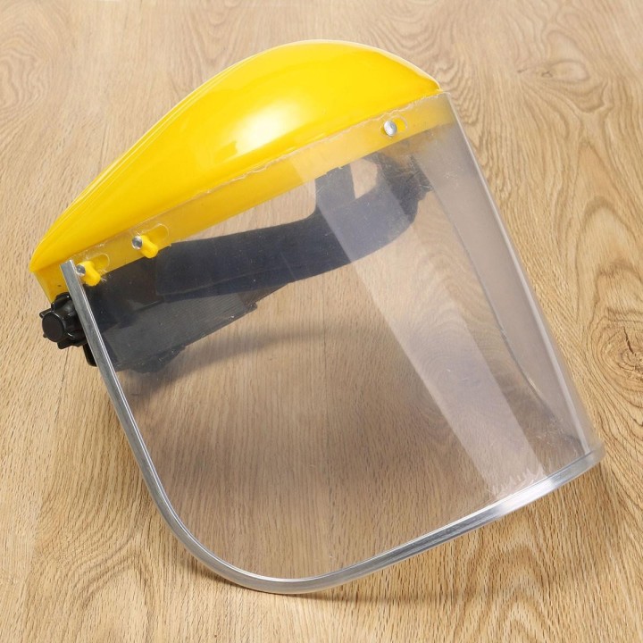 Anti-Speichel-Virus Staubdichte MaskeTransparente PVC-Sicherheitsflächen  Bildschirm