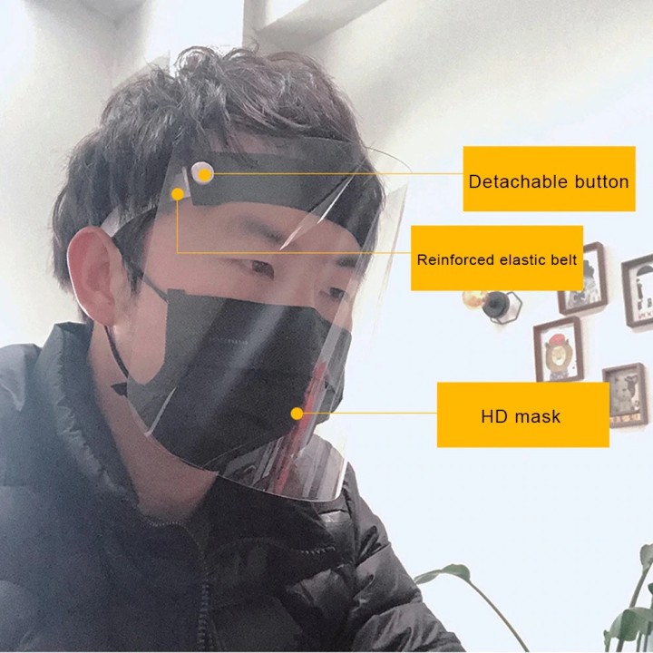 Transparent Anti Splash Dust-proof Protect Full Face Covering Mask Visor Shield covid-19