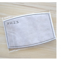 1fltre protection papier DTT885 5 couches remplaçables PM2.5 Anti-brume pour masques bouche lavable
