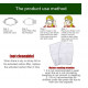 1 paper protection filter DTT885 5 replaceable layers PM2.5 Anti-mist for washable mouth masks