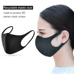 Masque respiratoire lavable reutilisable livre sans filtre 5 couches mrlavf anti poussiere pollution