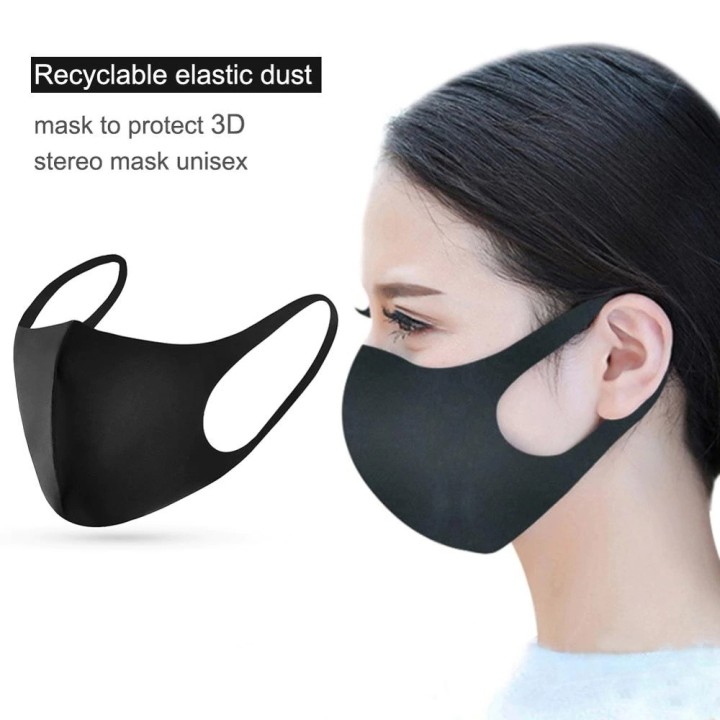 Masque respiratoire lavable reutilisable livre sans filtre 5 couches mrlavf anti poussiere pollution