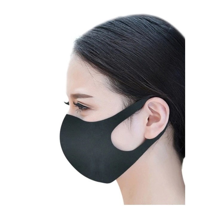 Masque respiratoire lavable reutilisable livre sans filtre 5 couches mrlavf anti poussiere pollution
