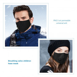 Anti Dust Breathing Mouth Mask Anti-fog Prevent Dust Haze Face Facial Cover Outdoor Protection Washable Reusable