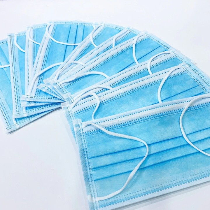 50 Anti-virus Masks 3 Layers Dustproof  Cover Maldehyde Prevent bacteria coronavirus covid-19
