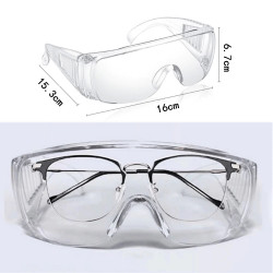 Schutzbrille sp01 perel sicherheitsbrille hygiene perel - 4