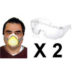 2 Maschera respiratoria di protezione ad altissimo livello di filtrazione np22 jr international - 3