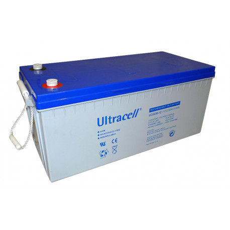 Rechargeable battery 12v 230a solar windmachine lead battery waterproof battery gel battery ultracell - 1