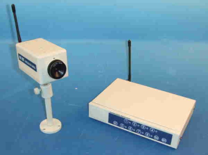 Empfanger + s w drahtlos video audio kamera velleman - 1
