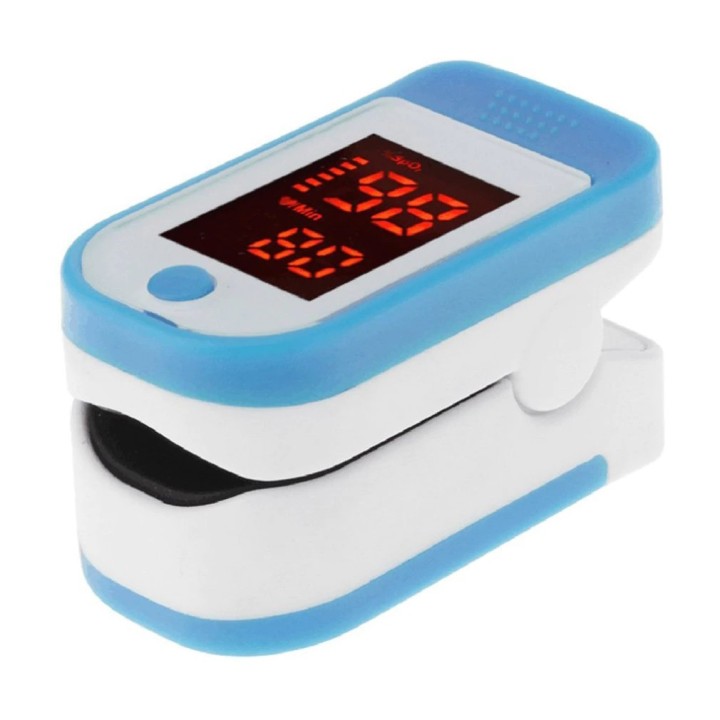 Oxímetro de dedo portátil Pulso de la yema del dedo apagado de la pantalla LED Dispositivo de cuidado de la salud del oxímetro