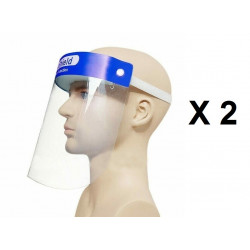 Máscara de visera anti-gotas Anti-vaho Anti-polvo Protección facial protector cabeza boca nariz covid-19