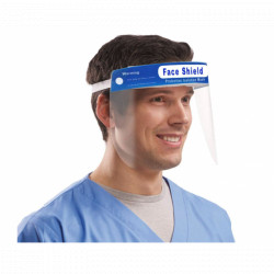 Máscara de visera anti-gotas Anti-vaho Anti-polvo Protección facial protector cabeza boca nariz covid-19