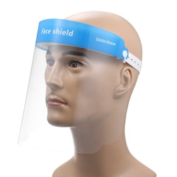 Maschera visiera antigoccia Anti-appannamento Anti-polvere Visiera protezione testa bocca naso covid-19