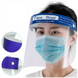 Maschera visiera antigoccia Anti-appannamento Anti-polvere Visiera protezione testa bocca naso covid-19