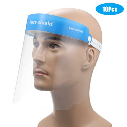Máscara de visera anti-gotas Anti-vaho Anti-polvo Protección facial protector cabeza boca nariz covid-19