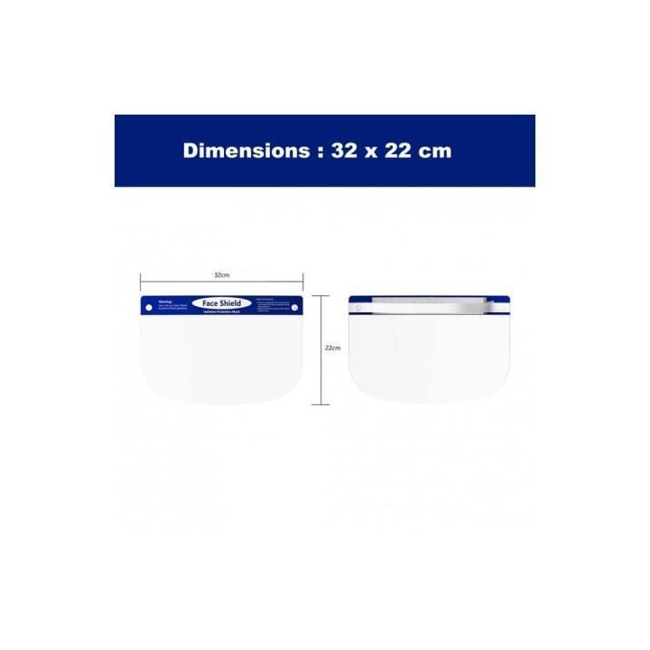 Visor mask anti-droplets Anti-fog Anti-dust Face shield protection head mouth nose covid-19