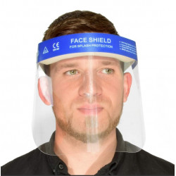 Maschera visiera antigoccia Anti-appannamento Anti-polvere Visiera protezione testa bocca naso covid-19