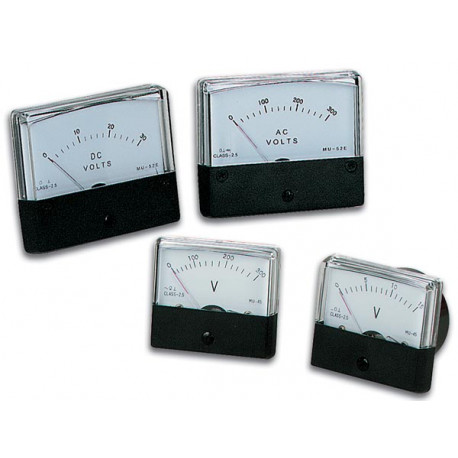 Voltmetro analogico matrice 70x60mm 15v dc tensione di misura della tensione avm7015 velleman velleman - 2